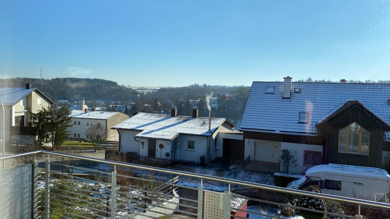 Fewo Luxus Wohnung Im Eigenen Ferienhaus, 120 Qm, Naehe Regensburg Mit Balkon, Terrasse & Garten, Gute Zuganbindung Laaber Exterior foto